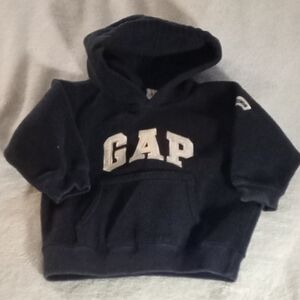 GAP BABY 6-12 MONTHS Dark Blue Hoodie EUC
